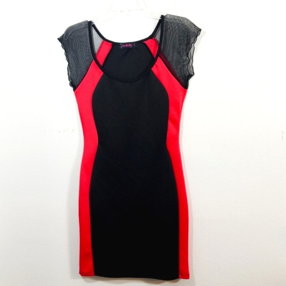 Annabelle Sexy body Con colorblock dress S